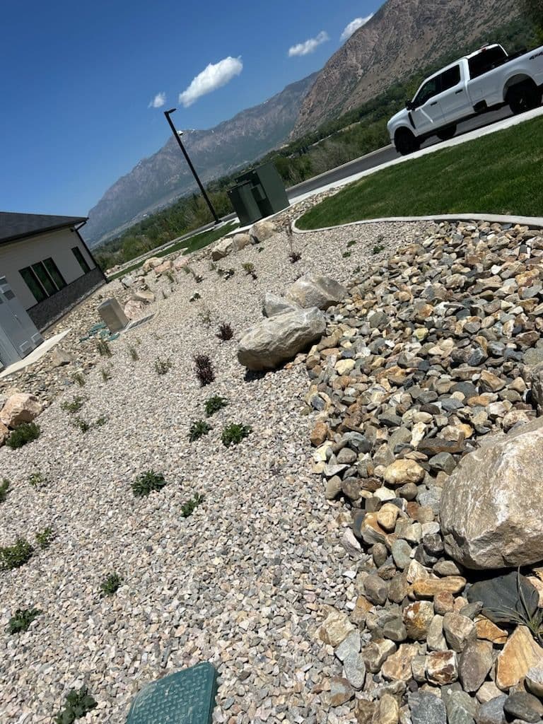 Project Ogden Zeroscaping with Rocks and Boulders image